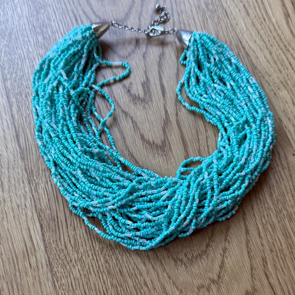 Turquoise Beaded Necklace
